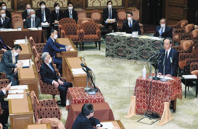 次期日銀総裁候補の植田和男氏の所信聴取を行う衆院議院運営委員会（朝倉豊撮影）