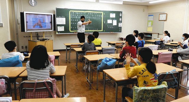 新型コロナ マスク越し 笑顔いっぱい 川崎市立学校で授業再開 東京新聞 Tokyo Web