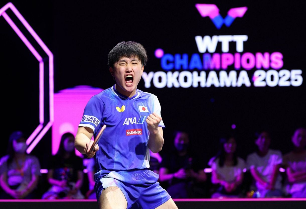 卓球WTTチャンピオンズ横浜 張本智和が3年ぶり2度目の優勝：東京