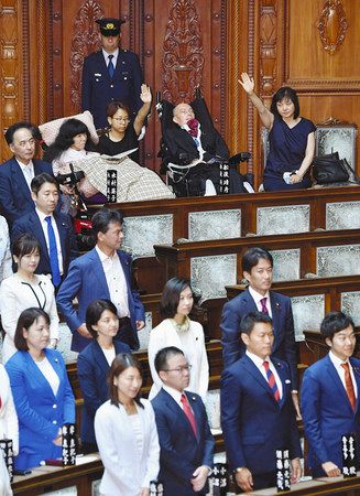政治編 重い障害の２議員 国会に出席 東京新聞 Tokyo Web