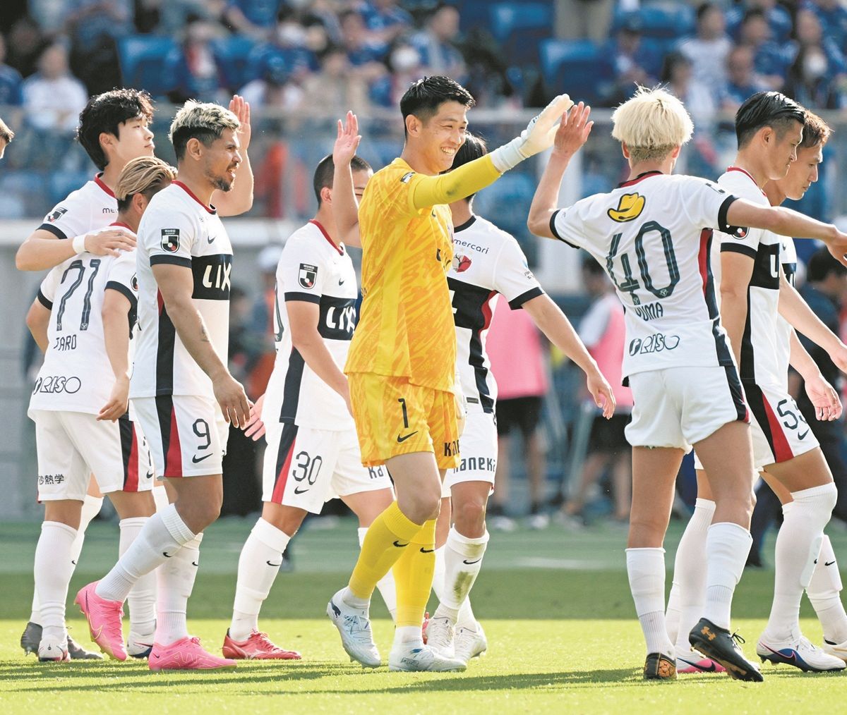 GK早川友基が横っ跳びスーパーセーブでチーム救う 鹿島が横浜MをPK戦の