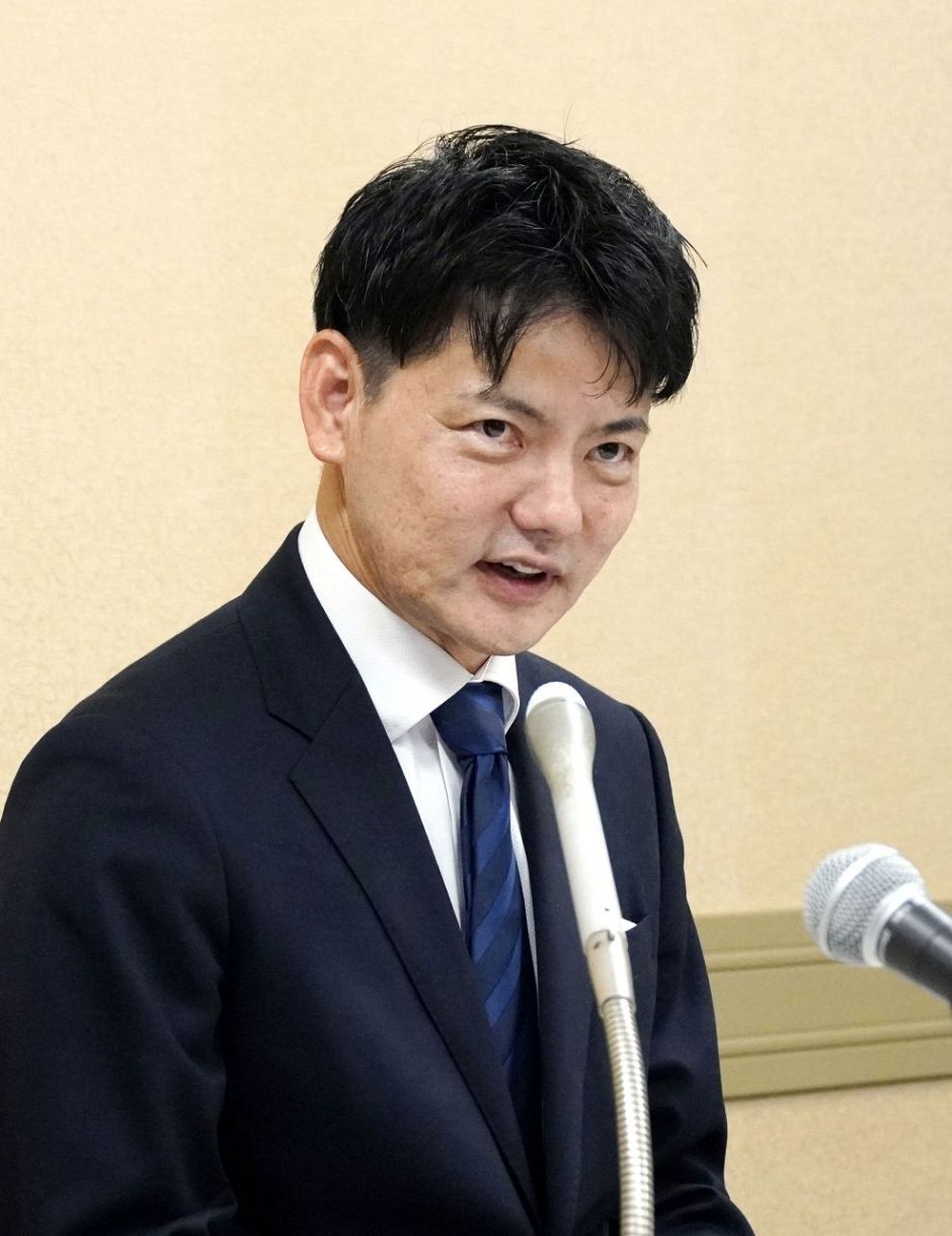 Kiyoshi Inoue announces candidacy for Fukuoka mayoral election