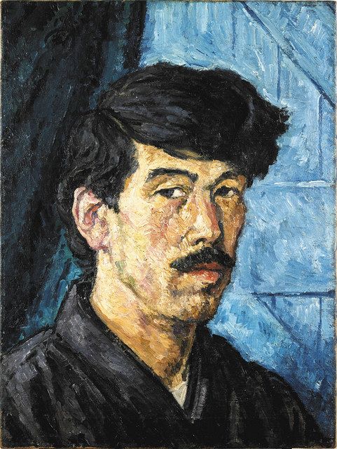 カジュアル美術館＞自画像 高村光太郎 中村屋サロン美術館：東京新聞