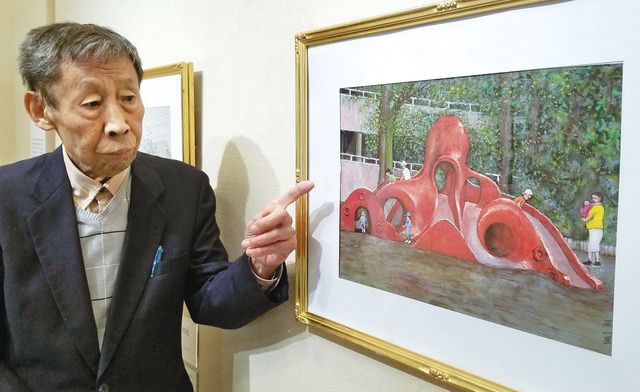 調布を描いて55年 画家の中川さん 集大成の風景画展 きょうまで：東京