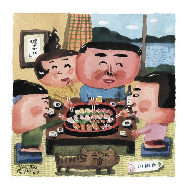 市居みか】直筆画 「あかり」 - 美術品