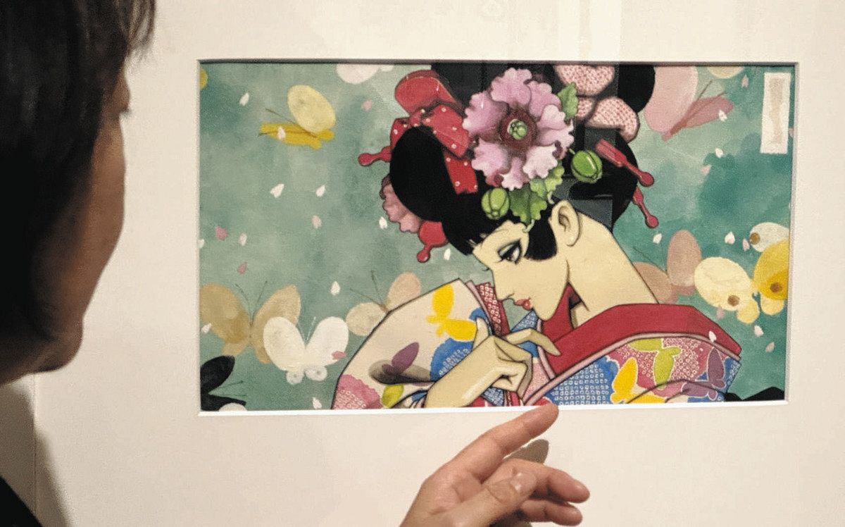中原淳一の美意識たどる 栃木市立美術館で企画展 原画、衣服など180点