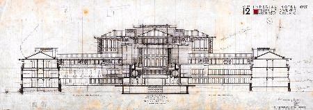 １着でも送料無料 フランク・ロイド・ライト肉筆図面を展示 帝国ホテル2代目100年 その他