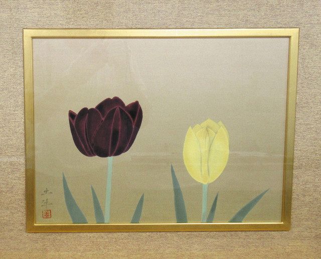 同時代の名作 見比べて 薔薇 は きょうから公開 宮永岳彦記念美術館 東京新聞 Tokyo Web