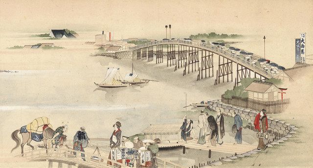北斎の版木使った火鉢初公開 墨田の美術館で特別展 「桜に鷹」など側面