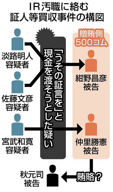 会わなかったことに Ir汚職で偽証依頼か 会社役員ら3人逮捕 東京新聞 Tokyo Web