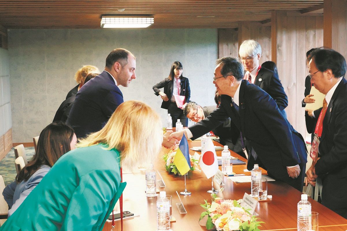 ウクライナの決壊ダム復旧へ技術支援 同国副首相に斉藤国交相が表明 G7交通相会合が閣僚宣言採択し閉幕：東京新聞デジタル