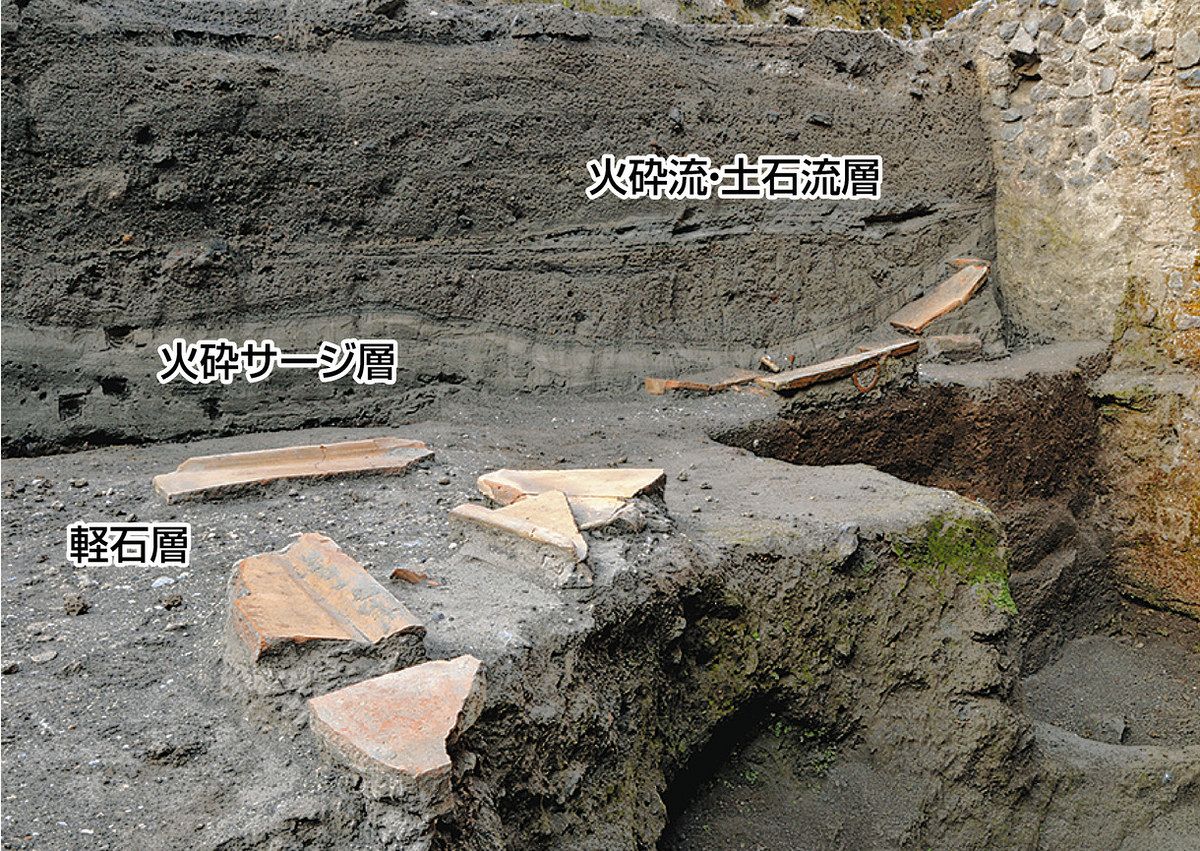 2000年前のポンペイ埋めた大噴火の新事実 ローマ帝国のベスビオ山