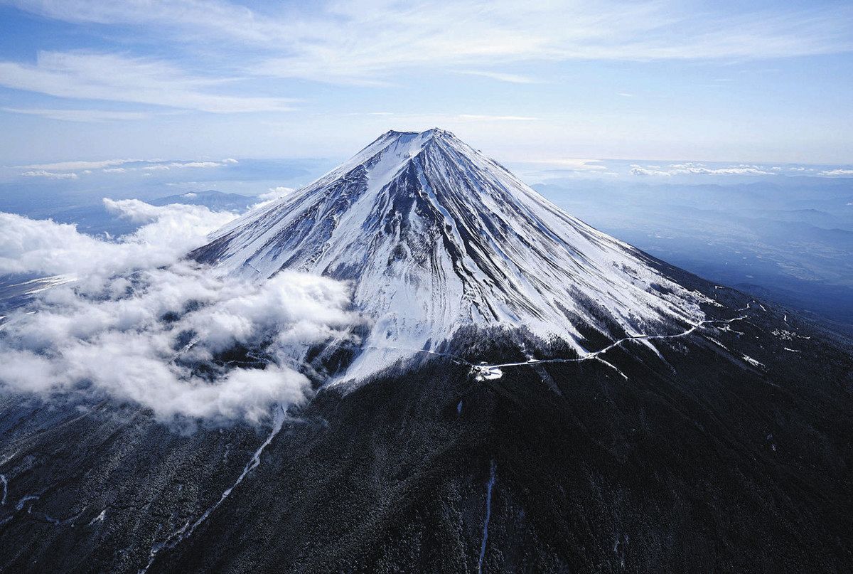 豊かな自然にあふれる富士山 