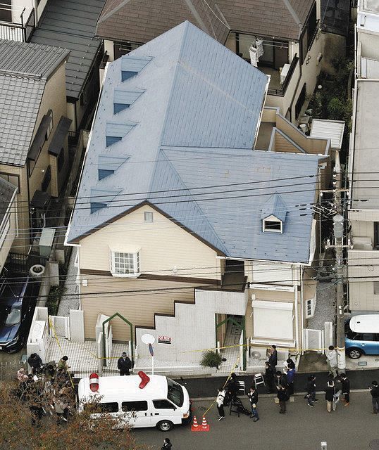 神奈川県座間市の９人殺害事件があったアパート＝２０１７年


