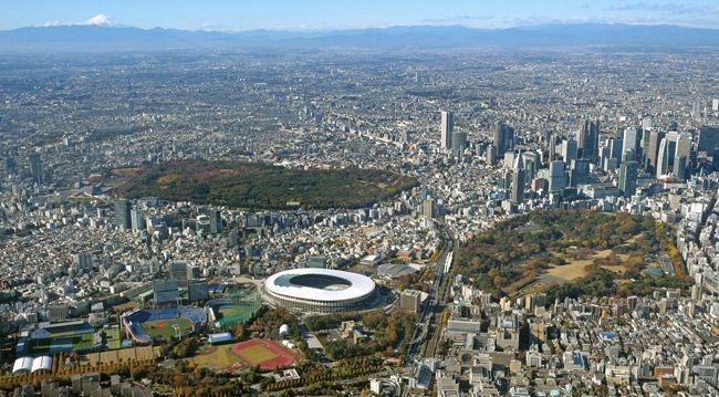 望 都の空から 国立競技場 東京新聞 Tokyo Web