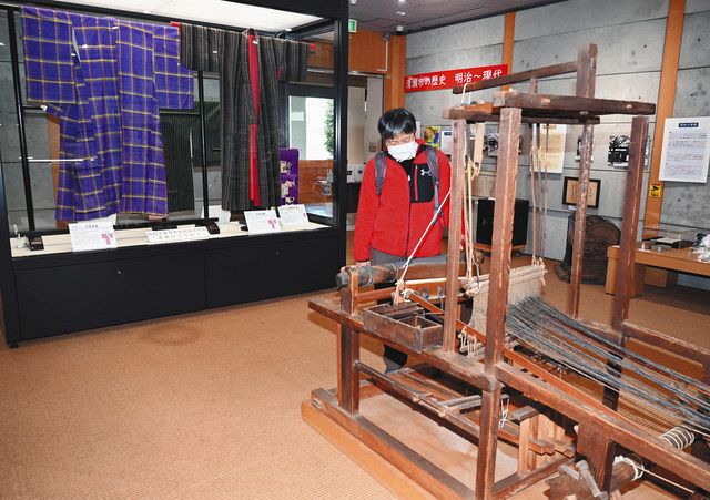 清瀬のうちおり」常設展示 農家の女性が紡ぎ、織った 国の重要有形民俗