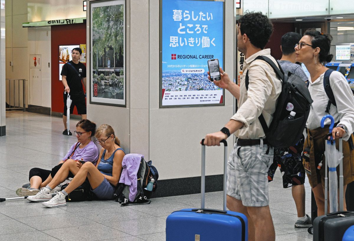 台風襲来で途方に暮れた外国人たち…増えつづけるインバウンドに災害情報をどう伝えればいいのか？：東京新聞 TOKYO Web