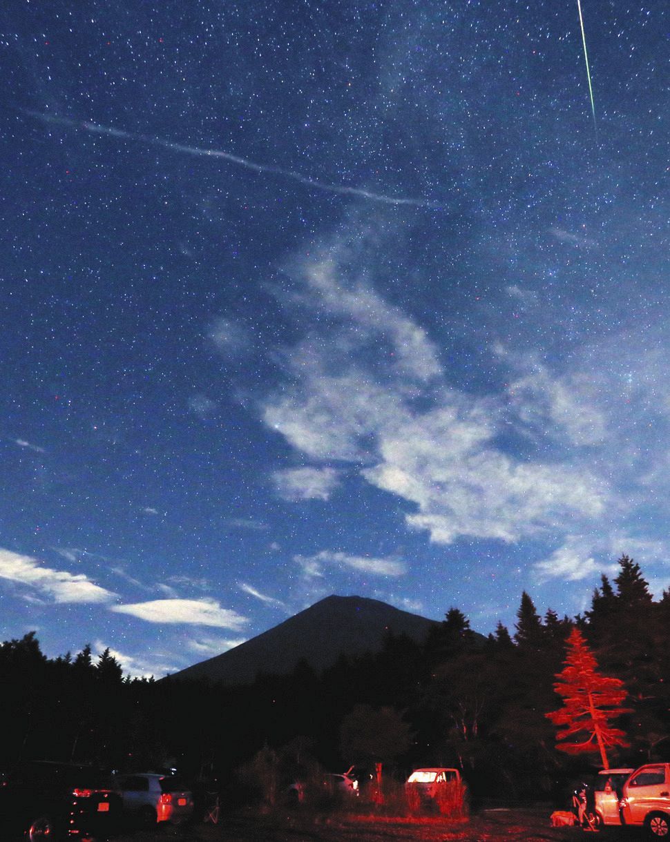 真夏の夜空に光の尾 ペルセウス座流星群ピーク １４日未明まで見頃 東京新聞 Tokyo Web