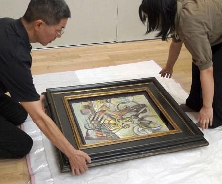 贋作絵画、画廊が全額返金 徳島県立美術館が購入：東京新聞デジタル