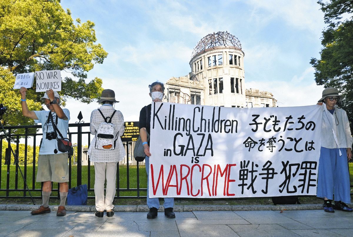 東京新聞のニュース記事「広島「原爆の日」式典 平和を願う日なのに、入場規制や表現の自由への制限が…被爆地から声を上げる意義は」の画像