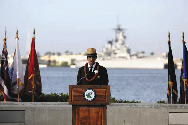 真珠湾攻撃７９年 米国ハワイで追悼式典 戦争の最初の１日が その戦争を目にする最後の日となった 東京新聞 Tokyo Web
