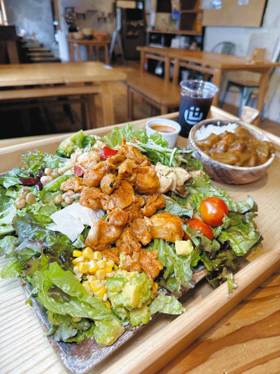 こだわり☆グルメ＞農家レストラン 旬世（ミニカレーセット＜チキン