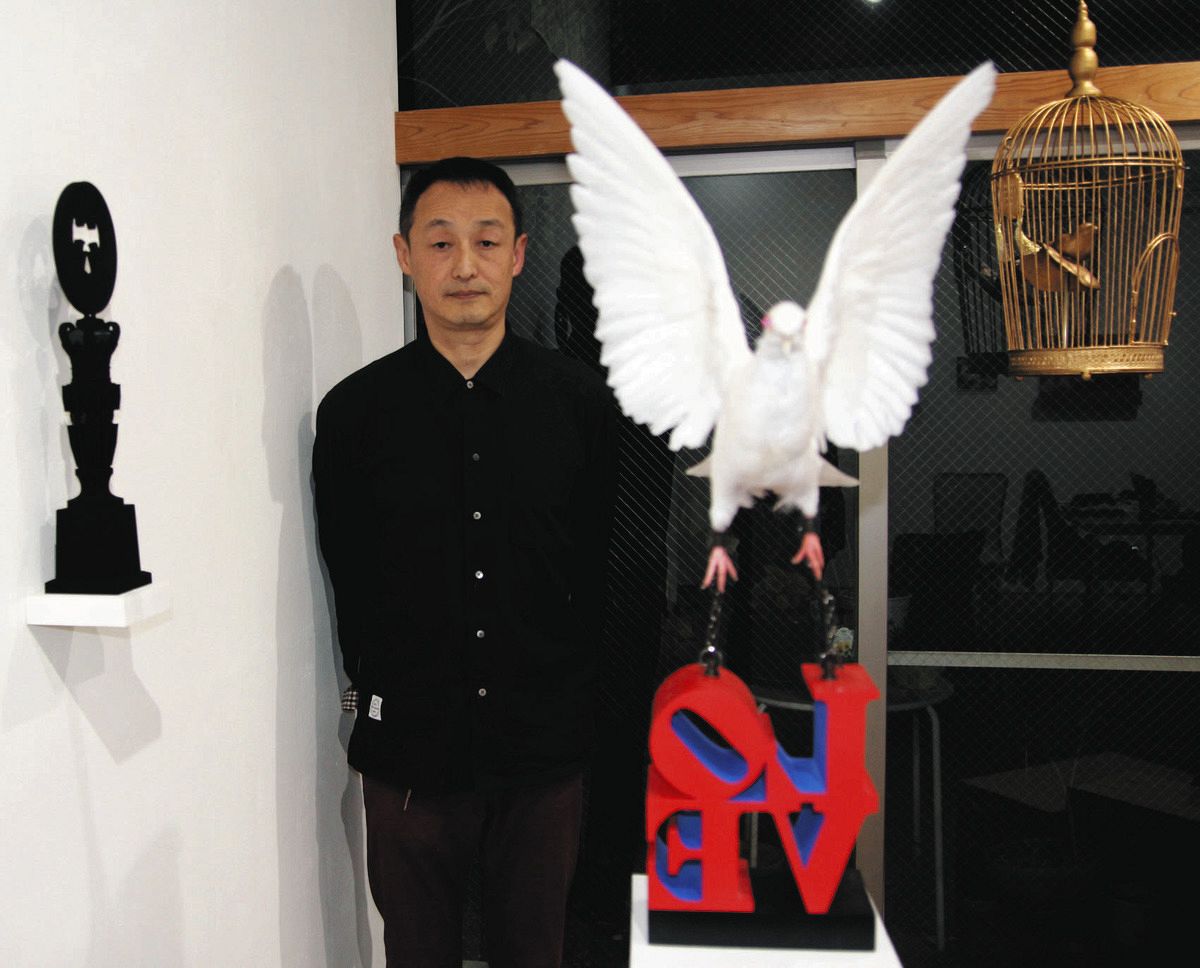 愛」が平和を阻むこともある？ 「表現の不自由展・その後」にも出品、美術家・岡本光博さんの気概とは：東京新聞デジタル
