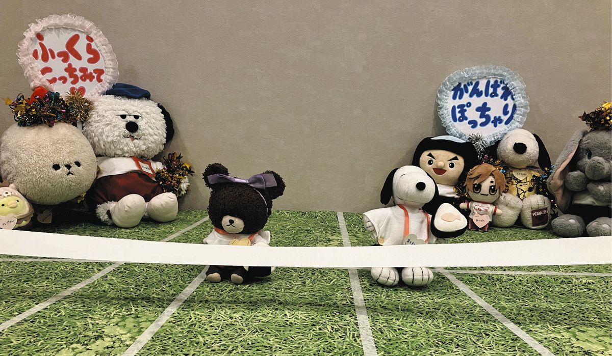 スヌーピーとダンボが運動会… 大人向けぬいぐるみビジネスが盛況、なぜ