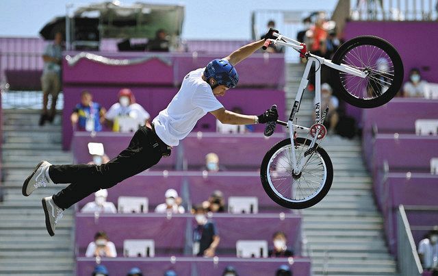 中村輪夢 パリでの雪辱誓う ケガ再発で大技不発5位も言い訳せず Bmxフリースタイル パーク男子 東京新聞 Tokyo Web