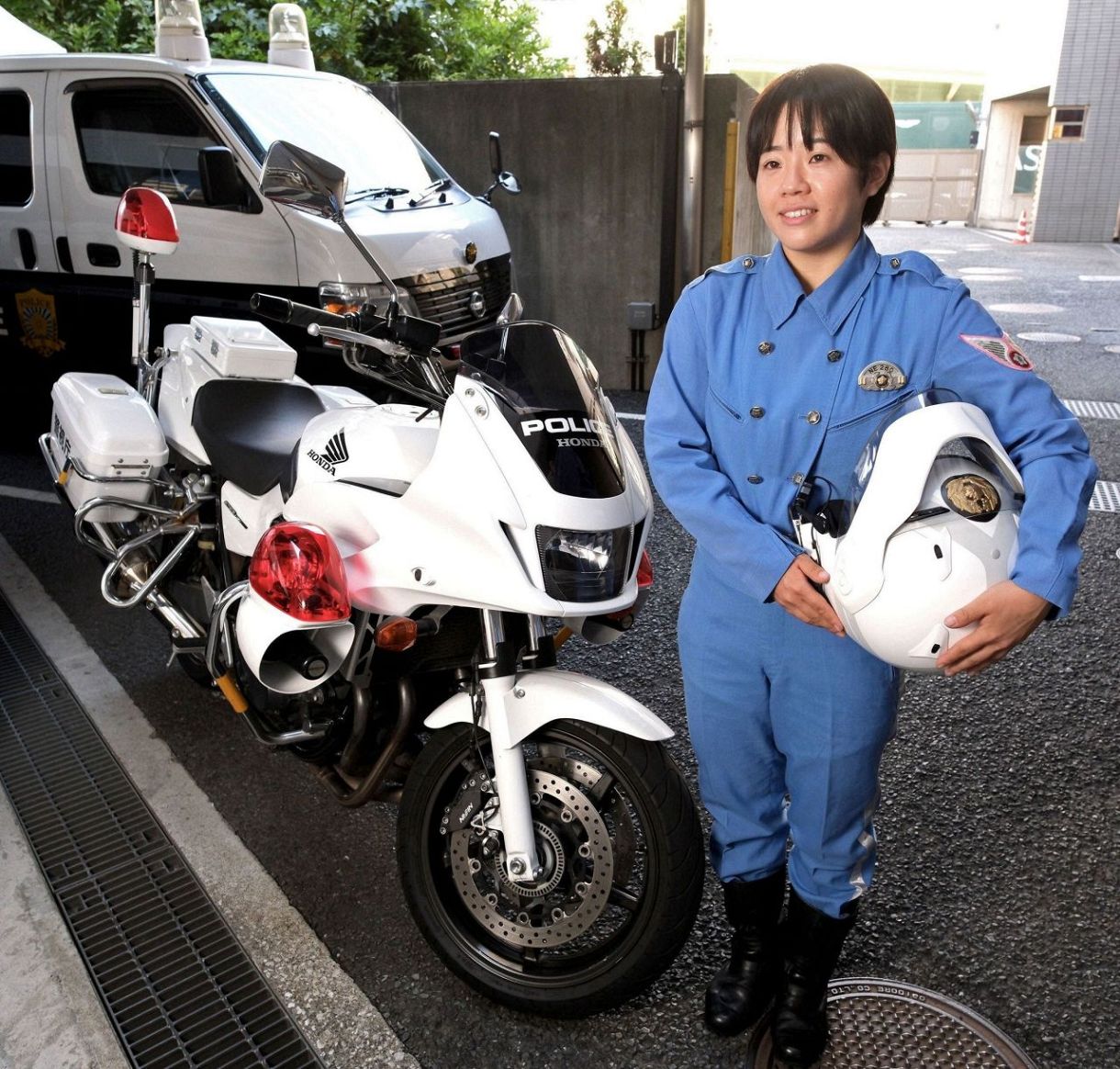 白バイ隊員「身長制限」撤廃で夢つかむ…警視庁で最も小柄154cmの女性