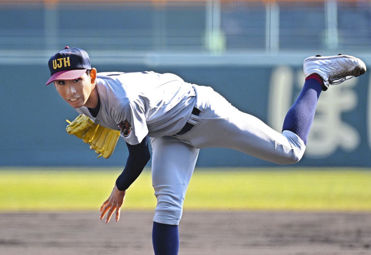 センバツ甲子園＞浦和実初勝利、変則左腕・石戸颯汰投手が滋賀学園を3