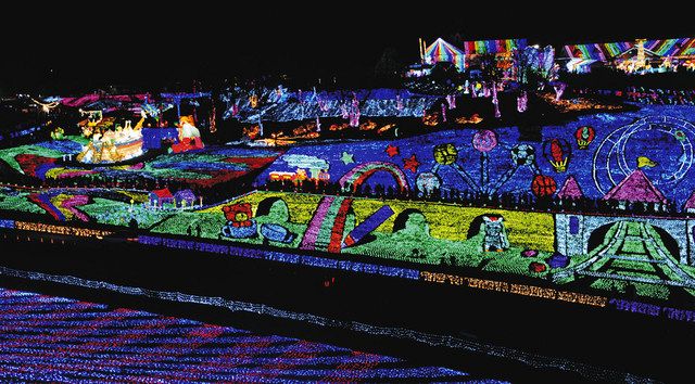 袖ケ浦 ドイツ村 移動遊園地 にぎやか点灯 東京新聞 Tokyo Web