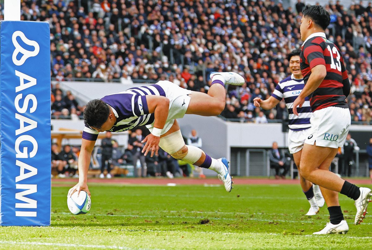 明治が早稲田を破り7大会ぶり14回目の日本一 ラグビー全国大学選手権