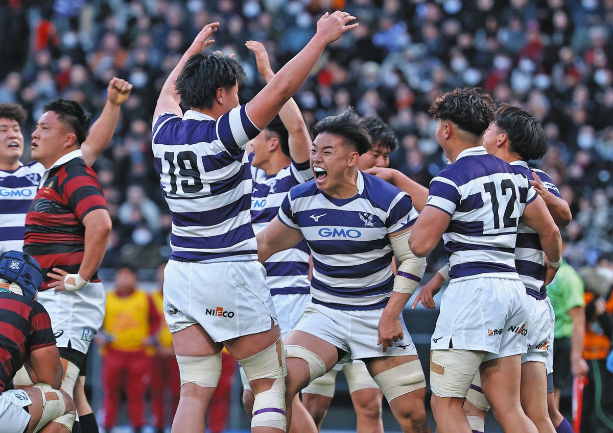 明治が早稲田を破り7大会ぶり14回目の日本一 ラグビー全国大学選手権