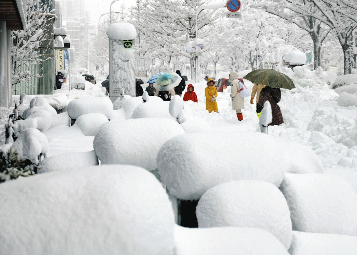 衆院選を直撃した寒波と大雪は温暖化がもたらした？ 投開票日にも 