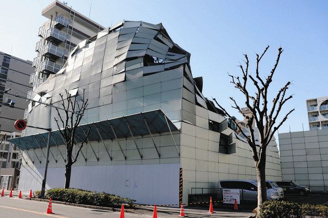 ビル解体工事現場で崩壊 船橋市役所近く 1人重傷:東京新聞デジタル