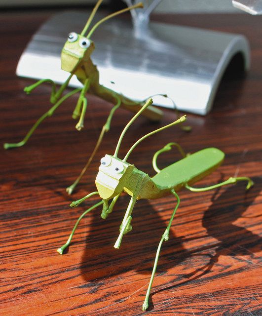 竹細工昆虫カマキリ他４点セット 竹細工昆虫カマキリ他4点セット - メルカリ