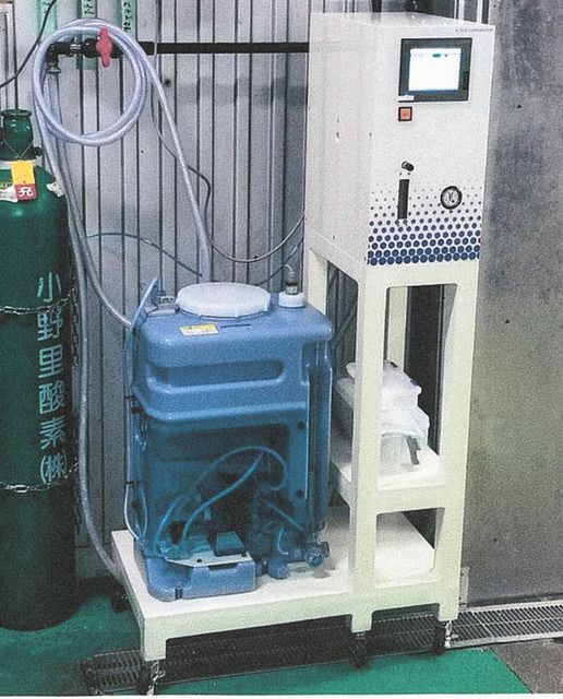新型コロナ＞江東区役所で消毒液製造へ 区内のメーカー、装置を無料