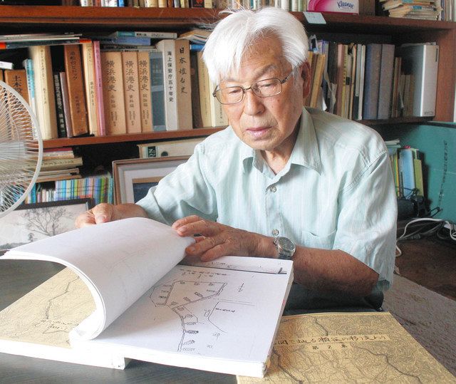 つなぐ 戦後77年＞米軍上瀬谷通信施設跡地（横浜市）の構造物 日本海軍