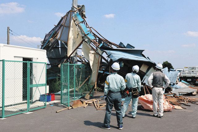 茨城県内今月4日連続の突風 なぜ起きる？対処は？ 活発な積乱雲通過に伴い発生 屋外なら頑丈な建物に避難を：東京新聞 TOKYO Web