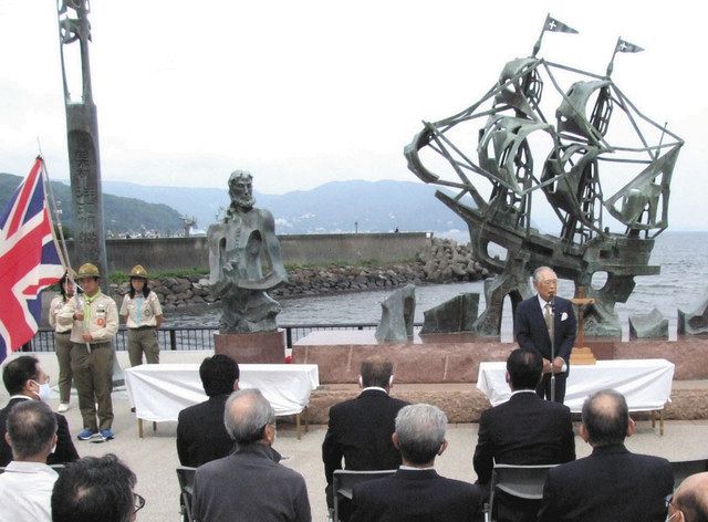 三浦按針の功績しのぶ 英国大使館文化参事官 没後４００年の参列に感慨 伊東で生誕祭 東京新聞 Tokyo Web