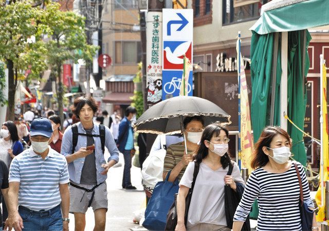 新型コロナ マスク 外出自粛で運動不足 熱中症 高まるリスク 東京新聞 Tokyo Web