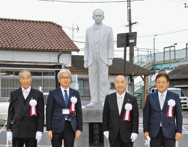 佐藤尚中の石像 小見川駅前に 香取出身 ｊｉｎ 仁 主人公のモデル 郷土の偉人 知って 東京新聞 Tokyo Web