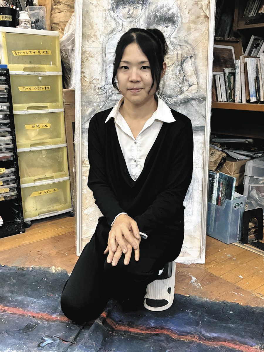 命の尊さ」五感で受け止めて 藤沢の画家・山内さん個展 横浜で25日から