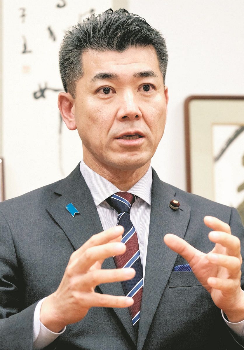 立憲民主党の泉健太代表（2024年2月撮影）