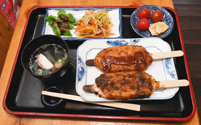 食卓ものがたり＞香ばしさ漂うわらじ形 五平餅（岐阜県恵那市）：東京新聞 TOKYO Web