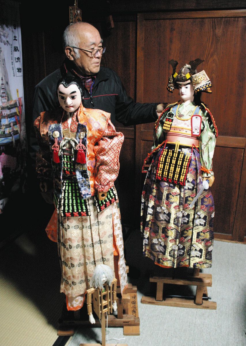 江戸中期起源の山車行事・日立風流物が市内で5年ぶりに開催 桜と共演 6