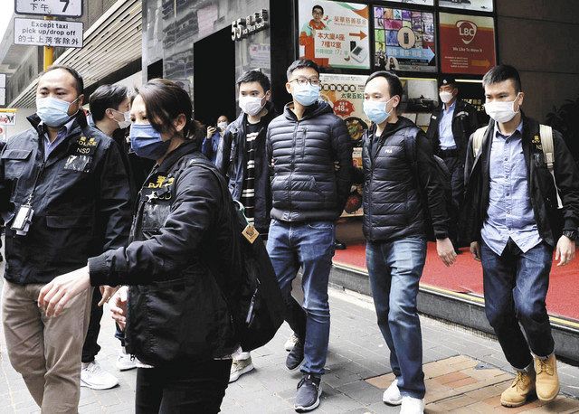 香港の民主派メディアまたも廃止 ネットニュース編集長ら７人逮捕 人気女性歌手も - 東京新聞