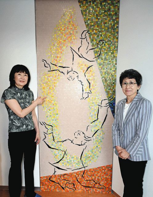 松井叔生　1970年作　花篭と貝と　油彩画 松井 叔生 （絵画 ／委員） Shyukusei Matsui 松井叔生 1970年作 花篭と貝