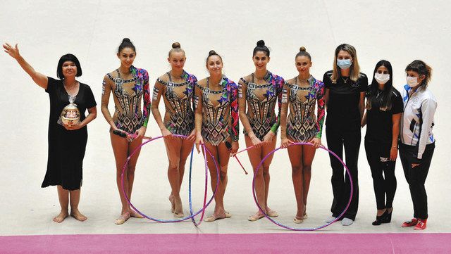 Tokyo 21 高崎で事前合宿のイスラエル新体操チーム 感謝の演技公開 東京新聞 Tokyo Web